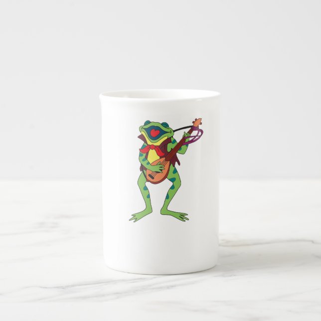 Taza De Porcelana frog (Frente)