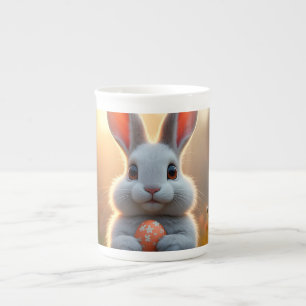 Taza De Porcelana Fröhlicher Osterhase im Zauber des Frühlings