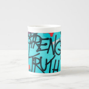 Taza De Porcelana fuerza en la verdad