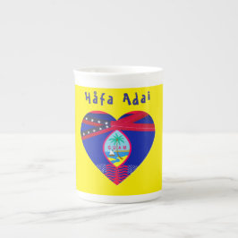 Taza De Porcelana Fun Guam Coffee Time