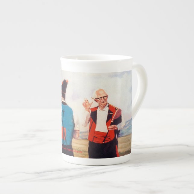 Taza De Porcelana Gaiteros (Derecha)