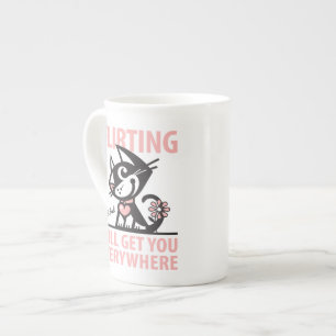 TAZA DE PORCELANA GATITO DEL MALO DE BETTY