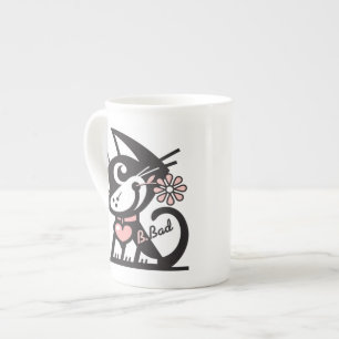 TAZA DE PORCELANA GATITO DEL MALO DE BETTY