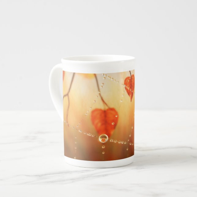 Taza De Porcelana Gemas de una peluca de la especialidad matutina (Izquierda)