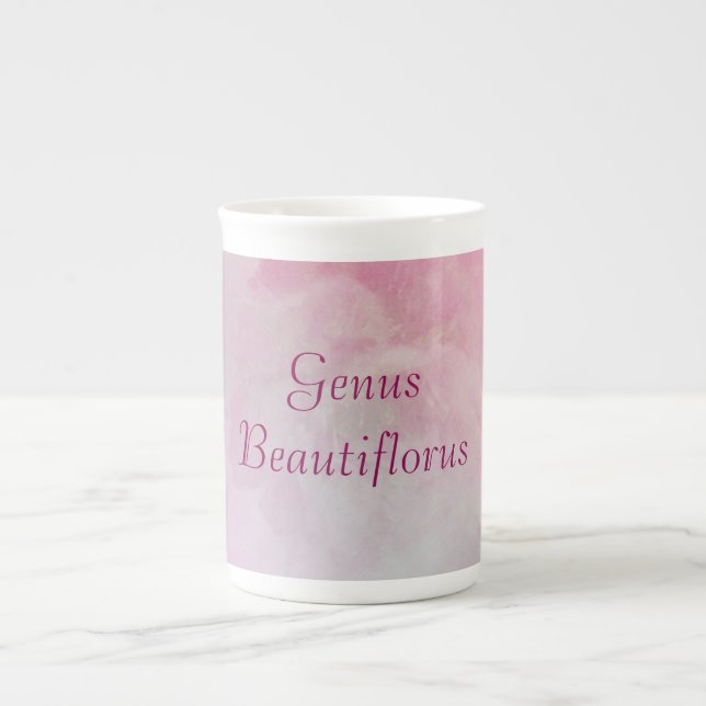 Taza De Porcelana "Genus Beautiflorus" Mug (Frente)