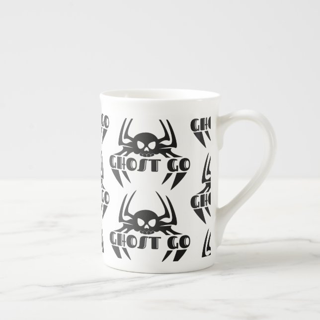 Taza De Porcelana Ghost Go Spooky Season (Derecha)