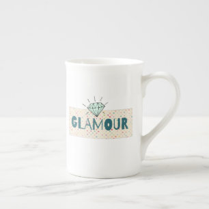 Taza De Porcelana Glamour