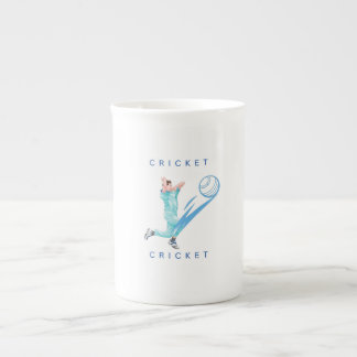 Taza De Porcelana Golpe de cricket