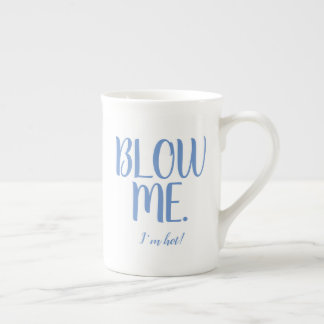 Taza De Porcelana Golpear mi abrazadera