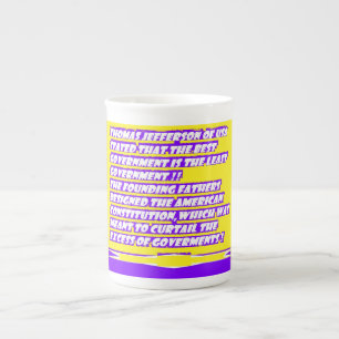 Taza De Porcelana Gráficos de mensajes de palabras sobre AMÉRICA
