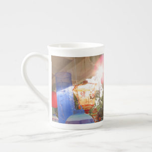 Taza De Porcelana Grandes farolillos de iluminación - Viñedo de Mart