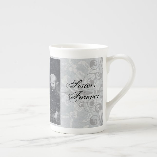 Taza De Porcelana "Grandes Hermanas"- ¡Grasa de vida de cangrejo! Pu (Derecha)