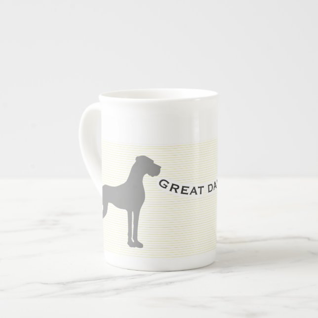 Taza De Porcelana Great Dane Mug (Izquierda)