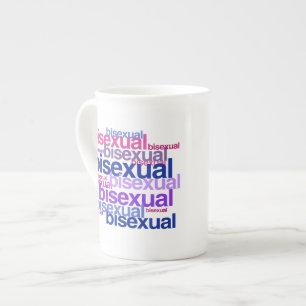 TAZA DE PORCELANA GRUPO DE ORGULLO BISEXUAL