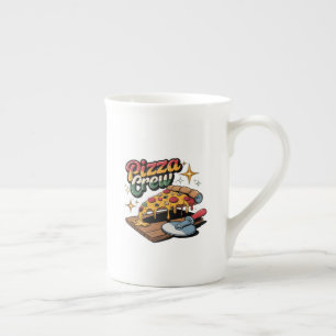 Taza De Porcelana Grupo Pizza