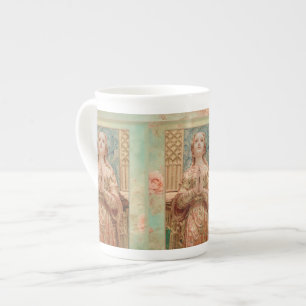 Taza De Porcelana Guardian Angel painting coffee cups