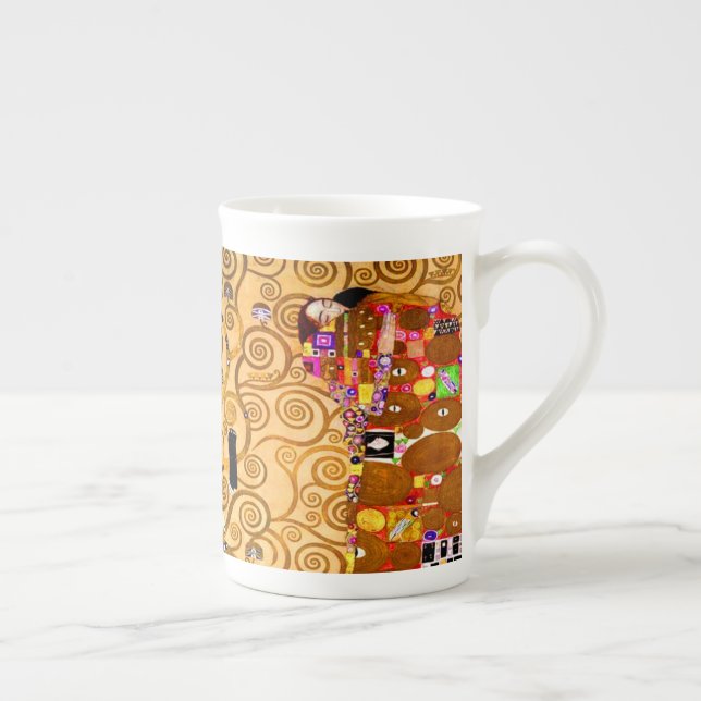 Taza De Porcelana Gustav Klimt Tree of Life (Derecha)