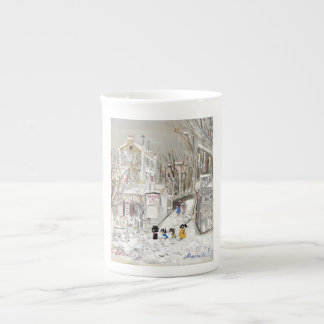 Taza De Porcelana Habitues de Le Lapin Agile es Ses