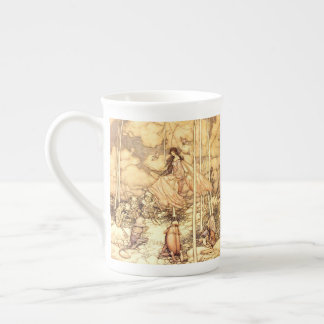 Taza De Porcelana Hada Arthur Rackham