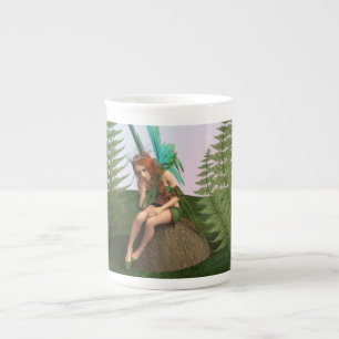 Taza De Porcelana Hada Atenta