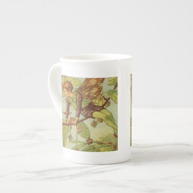 Taza De Porcelana Hada de árbol de haya por Vision Studio (Izquierda)
