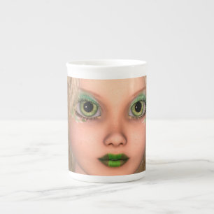 Taza De Porcelana Hada Pequeña