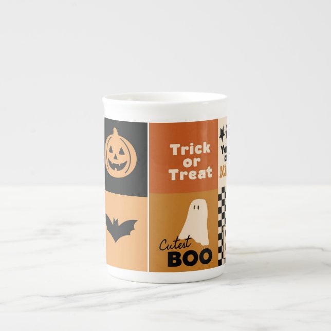 Taza De Porcelana halloween (Frente)