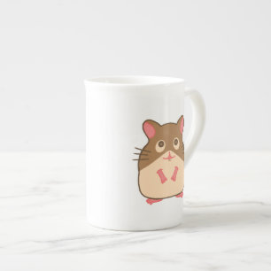 Taza De Porcelana Hammy Hamster