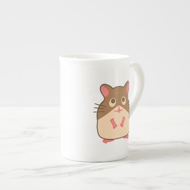 Taza De Porcelana Hammy Hamster (Derecha)