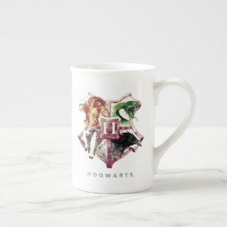 Taza De Porcelana Harry Potter| acuarela Escudo HOGWARTS™