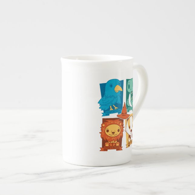 TAZA DE PORCELANA HARRY POTTER™ | CASAS PERSONALIZADOS HOGWARTS™ (Derecha)