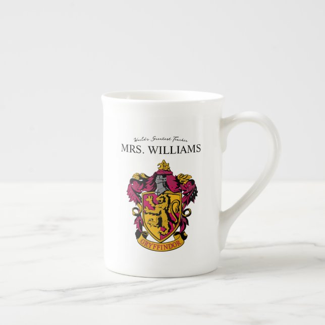 Taza De Porcelana Harry Potter | Gryffindor Teacher Personalize (Derecha)