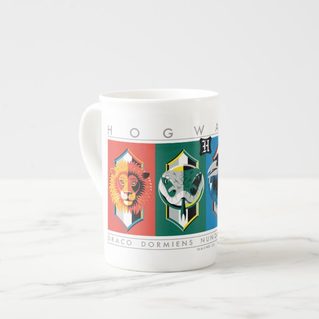 Taza De Porcelana Harry Potter | HOGWARTS™ House Sigils (Izquierda)