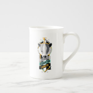 Taza De Porcelana Harry Potter | HUFFLEPUFF™ House Traits Sigil