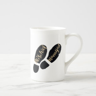 Taza De Porcelana Harry Potter   MAPA DE TRAVESURAS™ Huellas