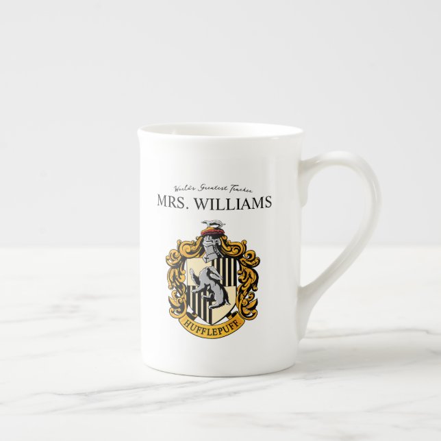 Taza De Porcelana Harry Potter | Profesor Hufflepuff Personalizado (Derecha)