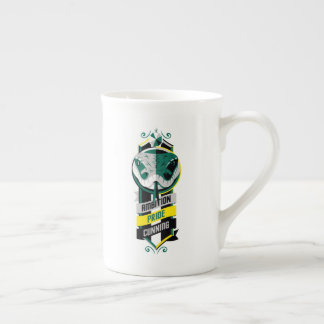 Taza De Porcelana Harry Potter| Sigilia de Trajes de Casa SLYTHERIN™