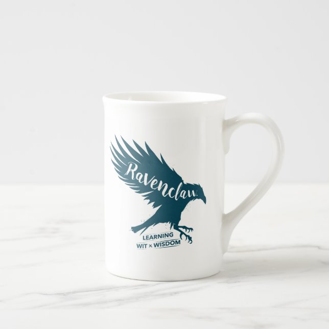 Taza De Porcelana Harry Potter | SILUETA DE CUervo de RAVENCLAW™ Tip (Derecha)