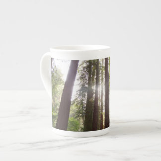 Taza De Porcelana Hasta las secuoyas por la mañana