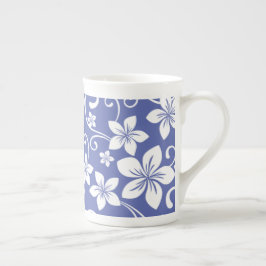 TAZA DE PORCELANA HAWAII AZUL (PERIWINKLE) HUESO CHINA MUG