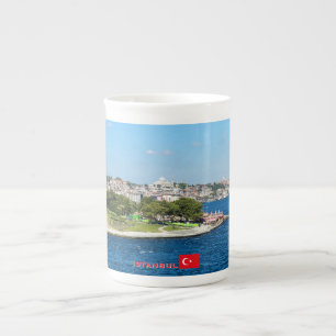 Taza De Porcelana Hermoso panorama de viaje a Estambul