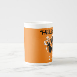 Taza De Porcelana "¿Hola? Es una SLOTH".Taza