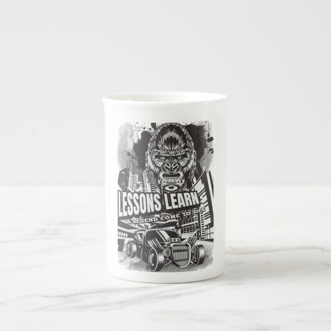 Taza De Porcelana Home/Kitchen Legendary Gorilla Specialty Mug (Frente)