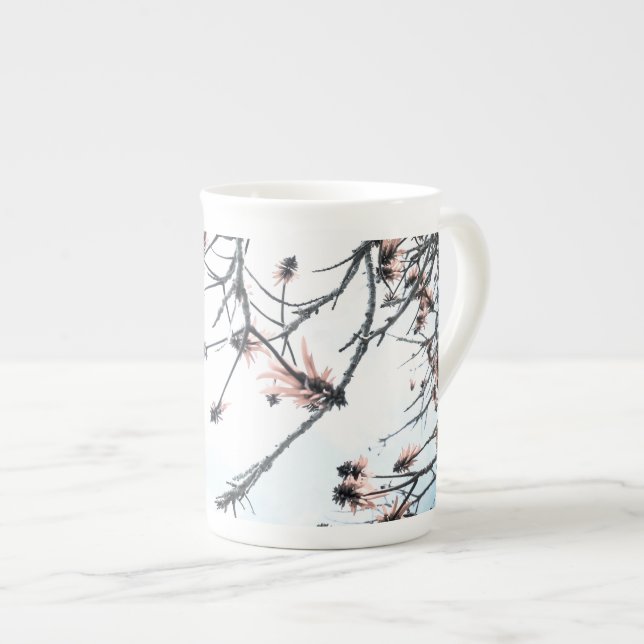 Taza De Porcelana Hora de primavera (Derecha)