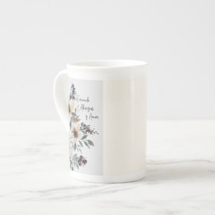 Taza De Porcelana Hues de amor - Abrazos acuarelas