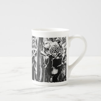 Taza De Porcelana Hueso de fresa negro de cerdo de China