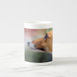 Taza de porcelana hueso de galgo 1