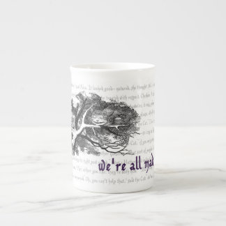 Taza De Porcelana Hueso de gato Cheshire China Mug