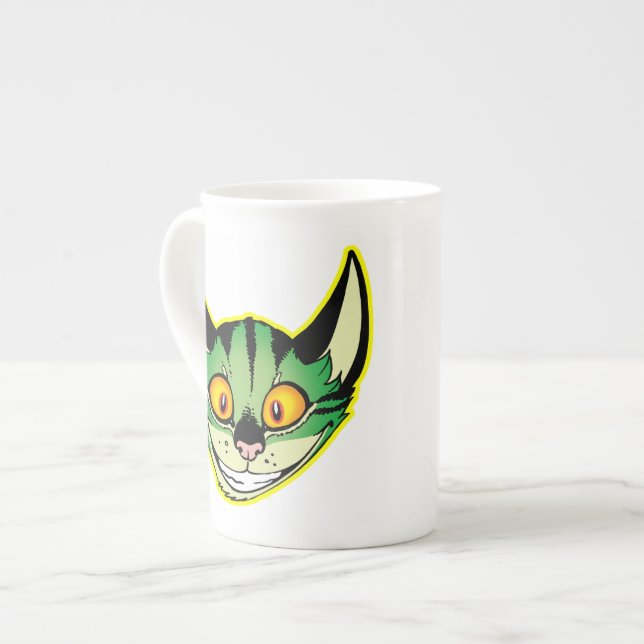 Taza De Porcelana Hueso de gato Personalizado fluorescente China Mug (Izquierda)
