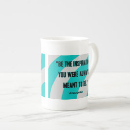 Taza De Porcelana Hueso de inspiración China Mug